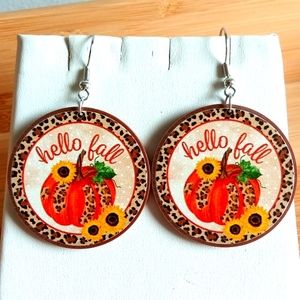 🆕 Fall Pumpkin Earrings
